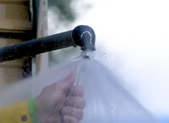 Training video being recorded at a work site